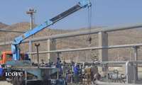 لخته گیر دالان در تاسیسات نم زدایی گاز فراشبند پس از تعمیرات اساسی به تولید برگشت