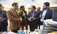 نوزدهمین نمایشگاه کتاب و محصولات فرهنگی ایرانی اسلامی در شهرستان سرخس آغاز به کار کرد+تصویر
