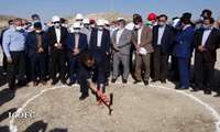 گزارش تصویری آغاز عملیات اجرایی طرح احداث ایستگاه تقویت فشار گاز هما
