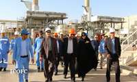 بازدید مهندس حاتمی و هیات همراه از منطقه عملیاتی نار و کنگان زاگرس جنوبی