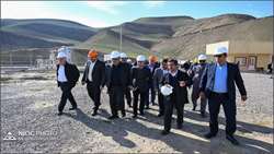 گزارش تصویری - بازدید مدیرعامل شرکت ملی نفت ایران از میدان گازی توس