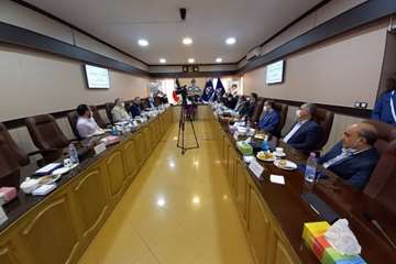 بازدید معاون وزیر در توسعه مدیریت و سرمایه انسانی از شرکت بهره برداری نفت و گاز غرب