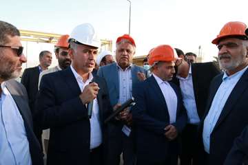 بازدید کمیسیون انرژی از منطقه عملیاتی سروستان و سعادت‌آباد 