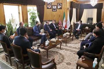 دیدار مدیرعامل نفت مناطق مرکزی ایران با استاندار کرمانشاه 