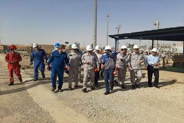 گزارش تصویری از دومین روز بازدید مدیرعامل شرکت نفت مناطق مرکزی ایران از مناطق عملیاتی غرب کشور