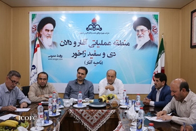 بازدید مدیرعامل شرکت نفت مناطق مرکزی ایران از منطقه عملیاتی آغار و دالان  
