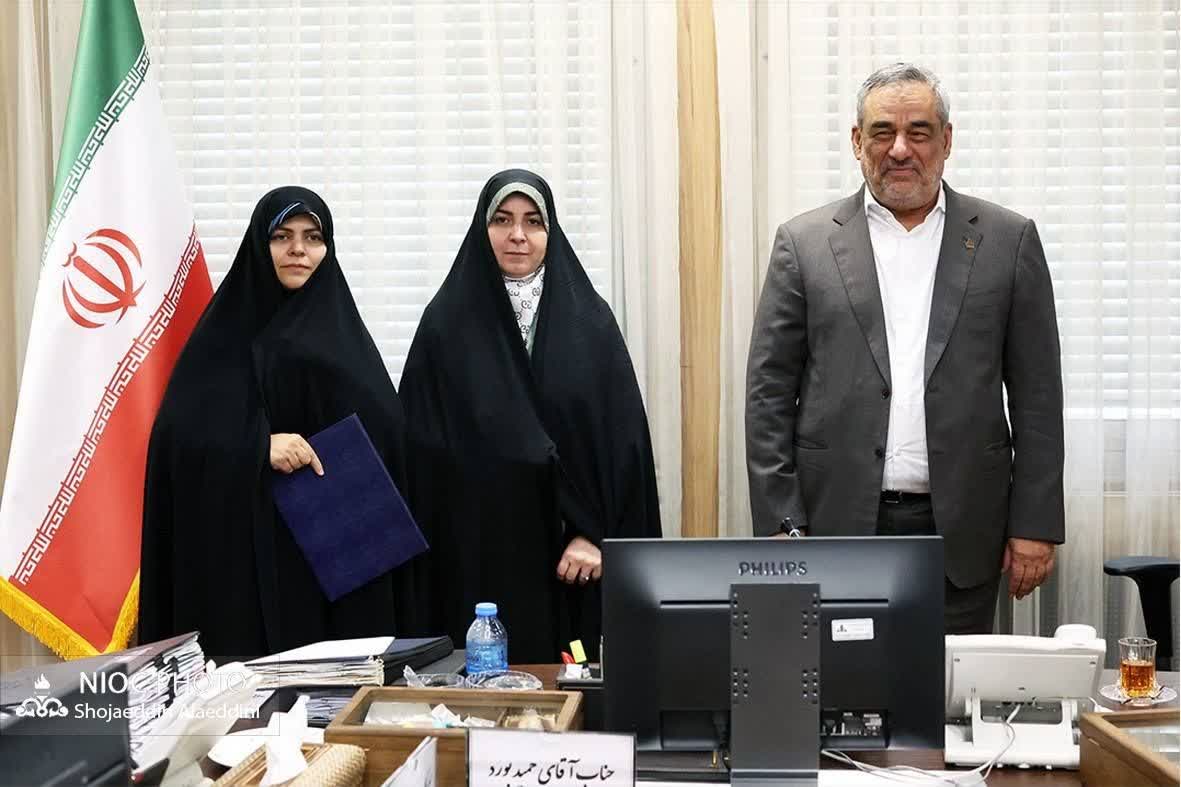 برگزاری آیین معارفه مشاور امور بانوان مدیرعامل شرکت ملی نفت ایران